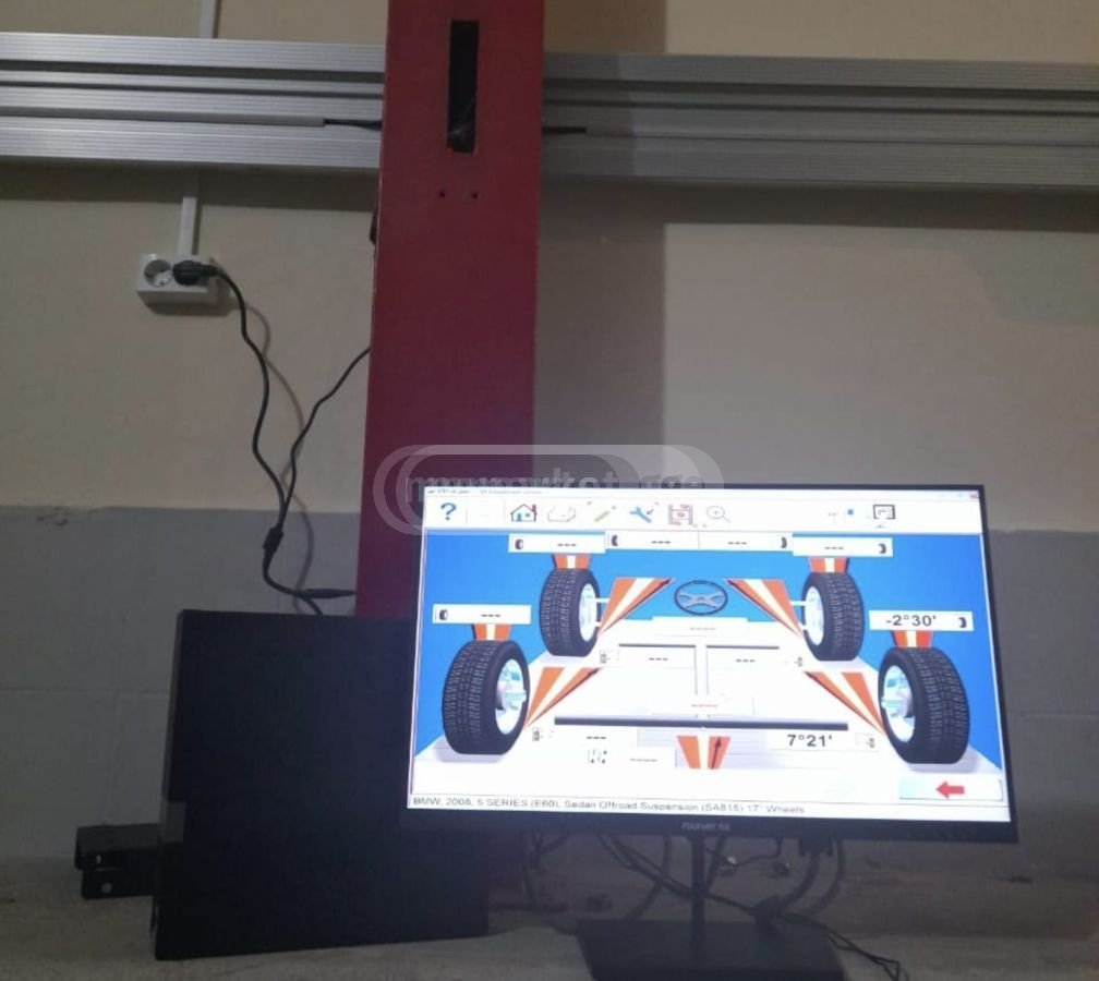 Stand for correcting the angle of pitch and angle of separation