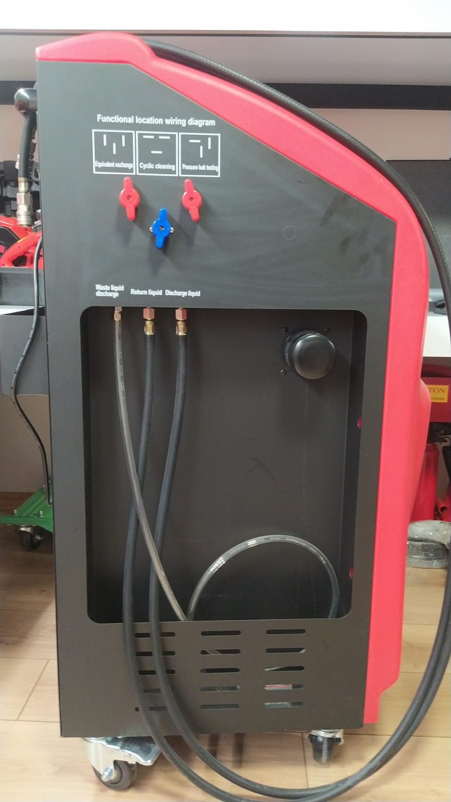 Water system flushing device